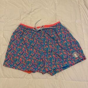 Men’s Chubbies swim shorts.